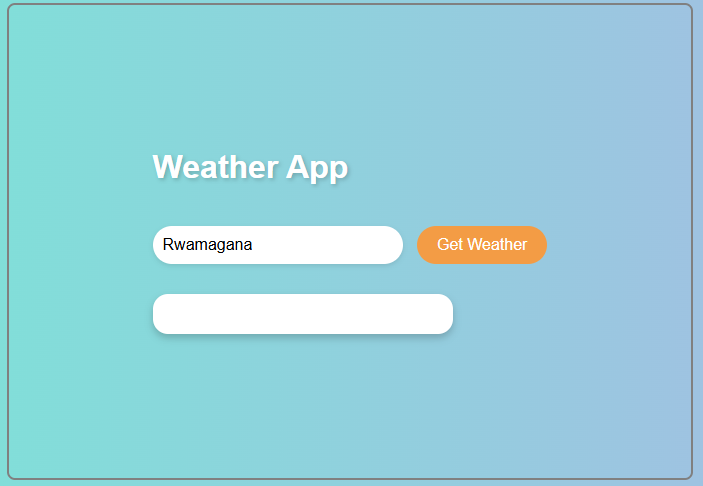 Weather App